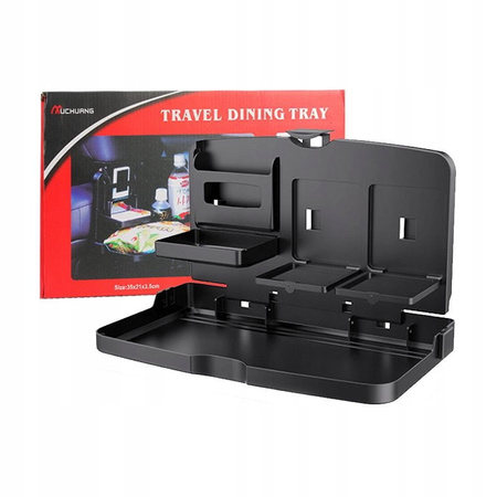 Organizator de masa auto, pentru tableta, mancare, bauturi, multifunctional