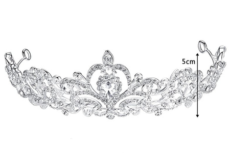 Decorat nunta Coroana Diadem Diadem Decorat Par nunta