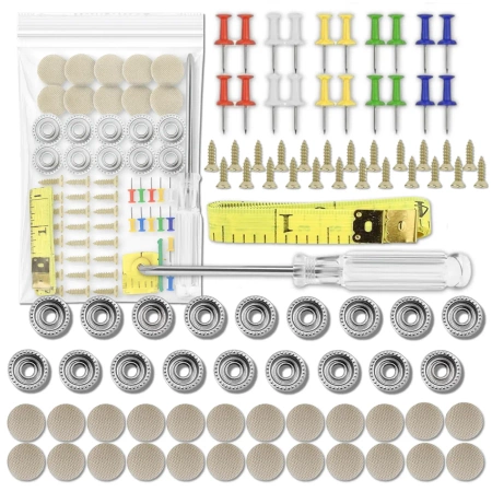 Kit reparatie captuseala auto 60 buc Nituri Ace
