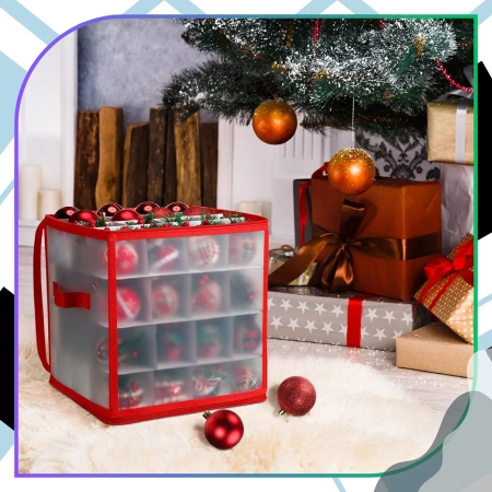 Recipient rezistent pentru depozitarea a 64 de globuri