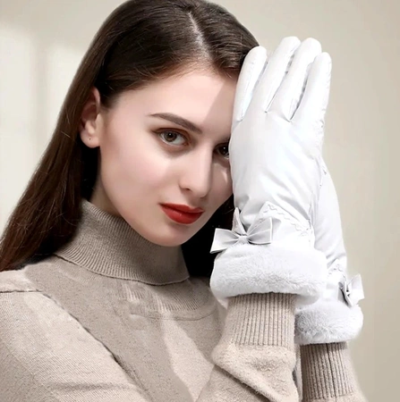 Mănuși de schi de iarnă pentru femei, impermeabile, tactile