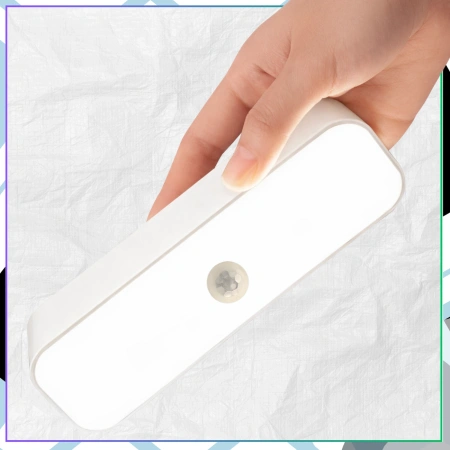 Lampă LED cu senzor de mișcare și crepuscul, magnetică, fără fir, 5W