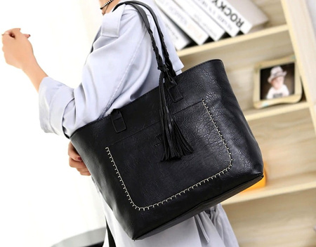 GEANT MARE DIN PIELE, CAPACITATE, GEANT MARE SHOPPER PENTRU FEMEI