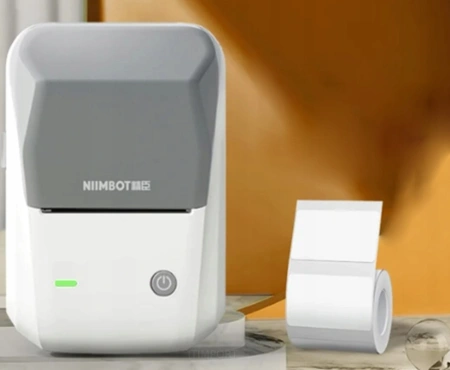 Autocolante pentru imprimantă termică Bluetooth NIIMBOT B1 Verde și alb Nou + rolă