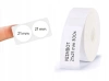 NIIMBOT Etichete Termice 21x21mm rotunde albe 300 buc