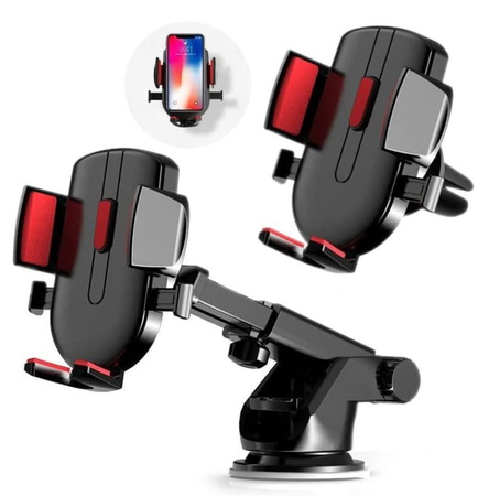 Suport telescopic puternic pentru telefon pentru masina