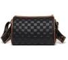 Elegant negru piele femei sac de umăr postbag