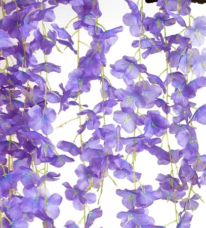 12 buc. glicine glicine pentru ghirlande de flori suspendate