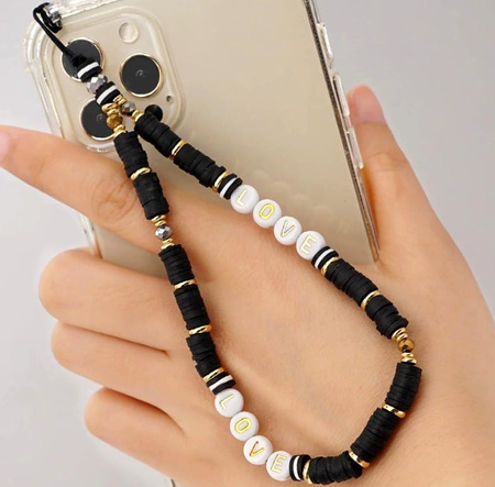 Snur telefon pandantiv breloc perle pentru margele de vara