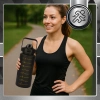 Sticla de 2000 ml, sticla de apa sport TRESSARI PC FREE BPA, solida
