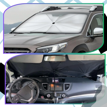 Parasolar auto pentru parbriz 135x79 cm