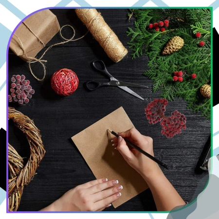 Frunze artificiale decorative de Crăciun, scoruș, vișiniu, înghețate, 100 buc. crenguță