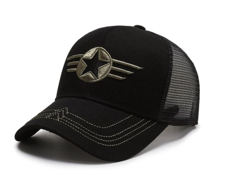 Şapcă de baseball militară neagră