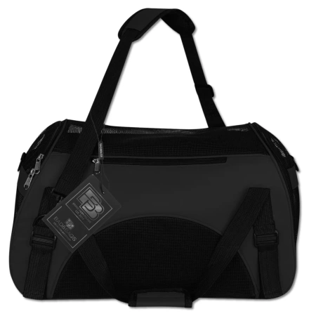 BAD&BAGS transport negru pentru geanta auto pentru caini mici