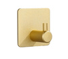Set de 3 cârlige de perete autoadezive loft gold