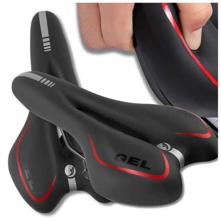 Șa de bicicletă scaun confortabil, elastic, rezistent la apă, care amortizează șocurile