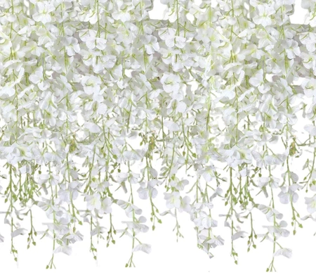 12 buc flori de glicine pentru agățat ghirlande