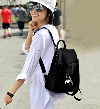 Rucsac urban dama, rucsac sport negru, incapator