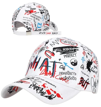 Şapcă de baseball graffiti slang femei bărbaţi