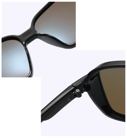 Ochelari sport polarizați SLR pentru ciclism, roșii
