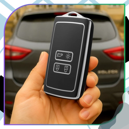 Husă din silicon pentru cheie POKROWIEC Renault Koleos Scénic Kadjar