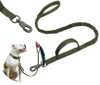 Leash câine tactic puternic cu mâner frânghie de nylon verde