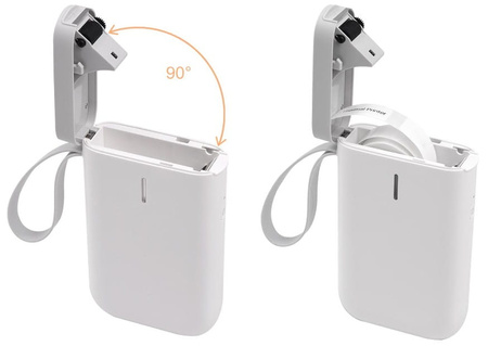 Etichete termice autocolante NIIMBOT 14x40mm 160 buc cu flori