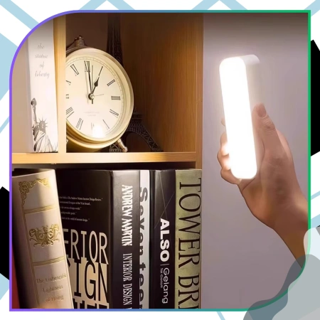 Lampă LED cu senzor de mișcare și crepuscul, set de 2, wireless, magnetică, 5W