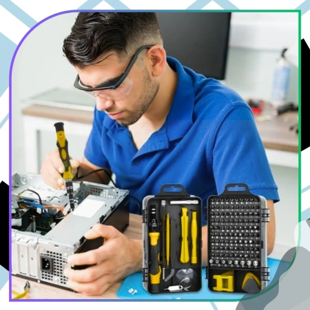 Șurubelnițe de precizie 115 în 1 set biți TORX ȘURUBELNIȚE scule pentru electronică