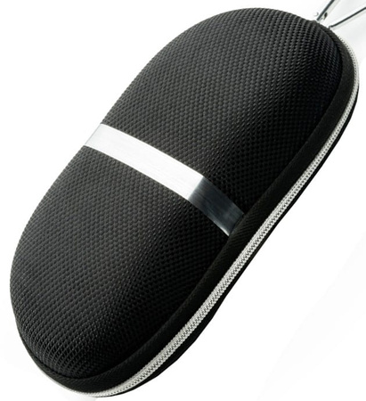Hard Case Carcasa neagra, husa pentru ochelari