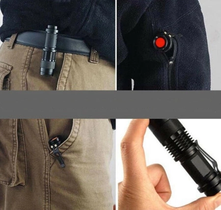 Mini detector UV detector lanternă din aluminiu rezistent la apă