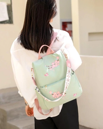 Rucsac de dama de oras impermeabil, spatios, sportiv, la moda