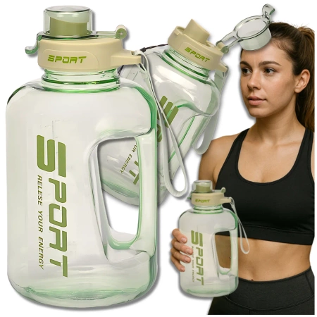 Sticla sport pentru alergat TRESSARI sticla 1700ml BPA FREE pentru apa PC