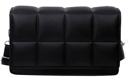 Geantă de umăr matlasată în carouri elegantă de damă