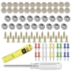 Kit reparatie captuseala auto 60 buc Nituri Ace