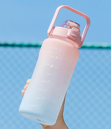 BPA GRATUIT 2000ml sticla de sport PC sticla de apa bea solid