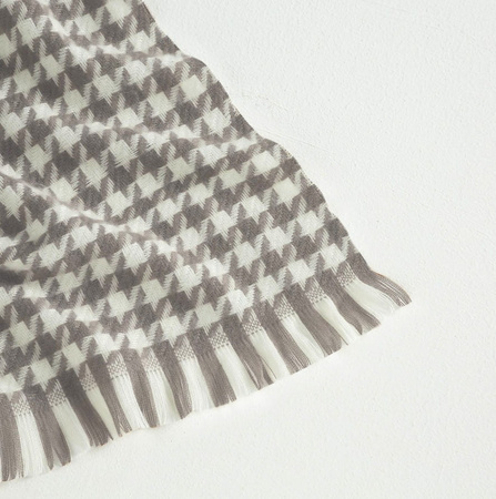 Fular mare in carouri, esarfa calda, esarfa