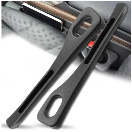 Insert flexibil pentru fanta dintre scaune, organizator pentru accesorii auto, 2 buc.