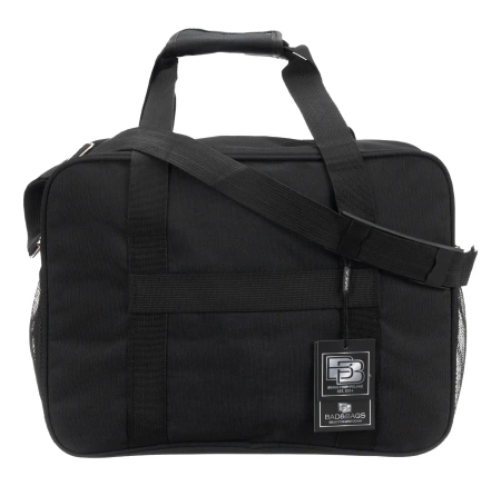 Geanta business neagra voiaj pentru bagaj de mana avion BAD&BAGS