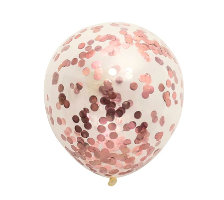 Set de 10 baloane roz pentru a treia aniversare