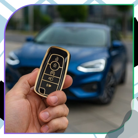 Husă din silicon pentru cheie POKROWIEC Ford Focus Mondeo Kuga
