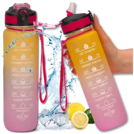 Sticla de apa sport TRESSARI 1000ml, solid PC
