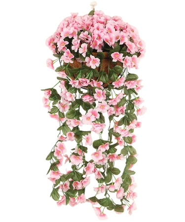 1 buc Hanging artificiale iederă alpinism flori decorative pentru balcon