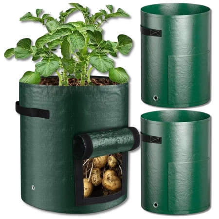 Set 2 pungi pentru plantarea legumelor cartofi 35x35 cm
