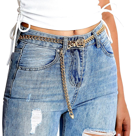 Curea de talie aurie pentru femei