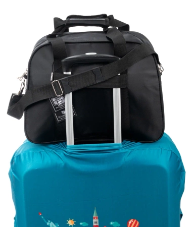 BAD&BAGS geanta business neagra bagaj de mana pentru calatoria cu avionul