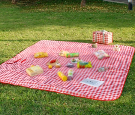 LUNCH BOX pungă termică mare pentru depozitarea alimentelor cu design în carouri