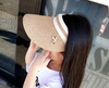 Straw Cap Parasolar cu vizor