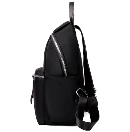 Rucsac de dama neagra, rucsac urban, elegant, incapator