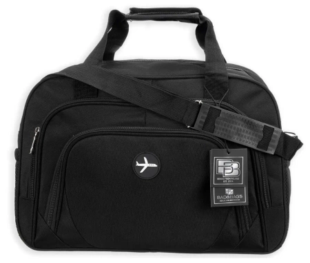 BAD&BAGS geanta de voiaj business pentru bagaj de mana avion neagra